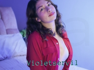 Violetservil